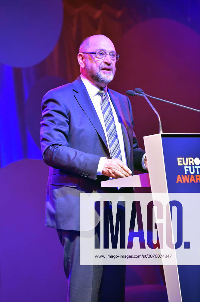 Martin Schulz bei der Verleihung des European Future Award 2026 im Tipi am Kanzleramt. Berlin