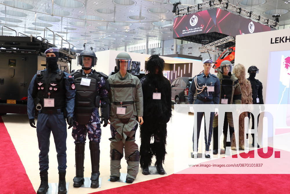 16th Homeland Security and Safety Exhibition Milipol Qatar begins in Doha DOHA, QATAR - OCTOBER 20: Visitors and exhibitors gather at the 16th International Homeland Security and Safety Exhibition (Milipol Qatar), held at the Doha Exhibition and Convention Center in Doha, Qatar, on October 20, 2026. Featuring over 270 companies from 33 countries, the event showcases innovations including unmanned aerial vehicles (UAVs), robotic systems, armored and specialized tactical vehicles, advanced surveillance cameras, cybersecurity solutions, border security hardware, and artificial intelligence-driven technologies. Ali Altunkaya Anadolu Doha Qatar. Editorial use only. Please get in touch for any other usage.