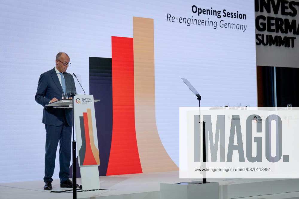 Invest in Germany Summit, Berlin, ESMT Invest in Germany Summit, Berlin, ESMT, Friedrich Merz, Bundeskanzler Berlin Berlin GER
