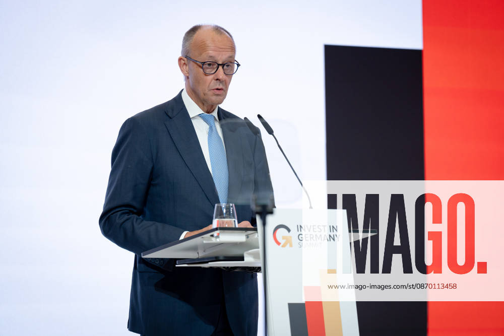 Invest in Germany Summit, Berlin, ESMT Invest in Germany Summit, Berlin, ESMT, Friedrich Merz, Bundeskanzler Berlin Berlin GER