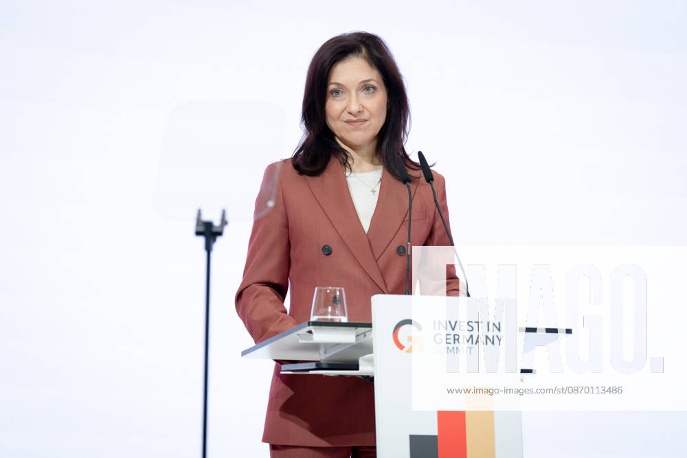 Invest in Germany Summit, Berlin, ESMT Invest in Germany Summit, Berlin, ESMT, Katherina Reiche, Bundeswirtschaftsministerin Berlin Berlin GER