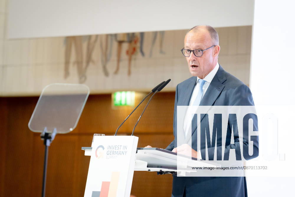 Invest in Germany Summit, Berlin, ESMT Invest in Germany Summit, Berlin, ESMT, Friedrich Merz, Bundeskanzler Berlin Berlin GER