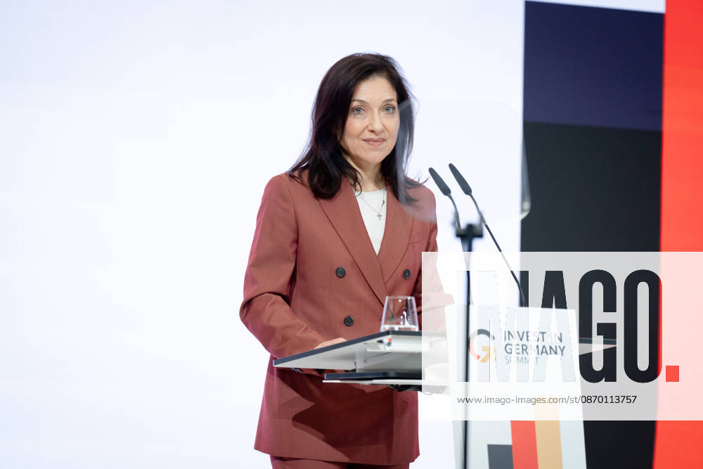 Invest in Germany Summit, Berlin, ESMT Invest in Germany Summit, Berlin, ESMT, Katherina Reiche, Bundeswirtschaftsministerin Berlin Berlin GER
