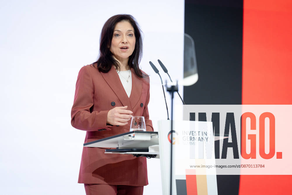Invest in Germany Summit, Berlin, ESMT Invest in Germany Summit, Berlin, ESMT, Katherina Reiche, Bundeswirtschaftsministerin Berlin Berlin GER