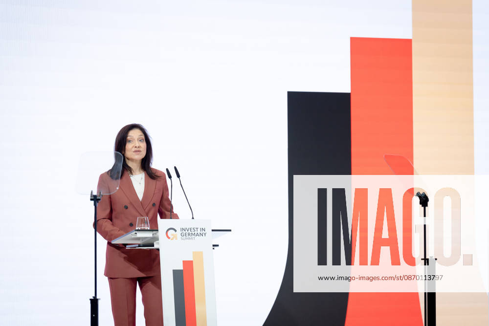 Invest in Germany Summit, Berlin, ESMT Invest in Germany Summit, Berlin, ESMT, Katherina Reiche, Bundeswirtschaftsministerin Berlin Berlin GER