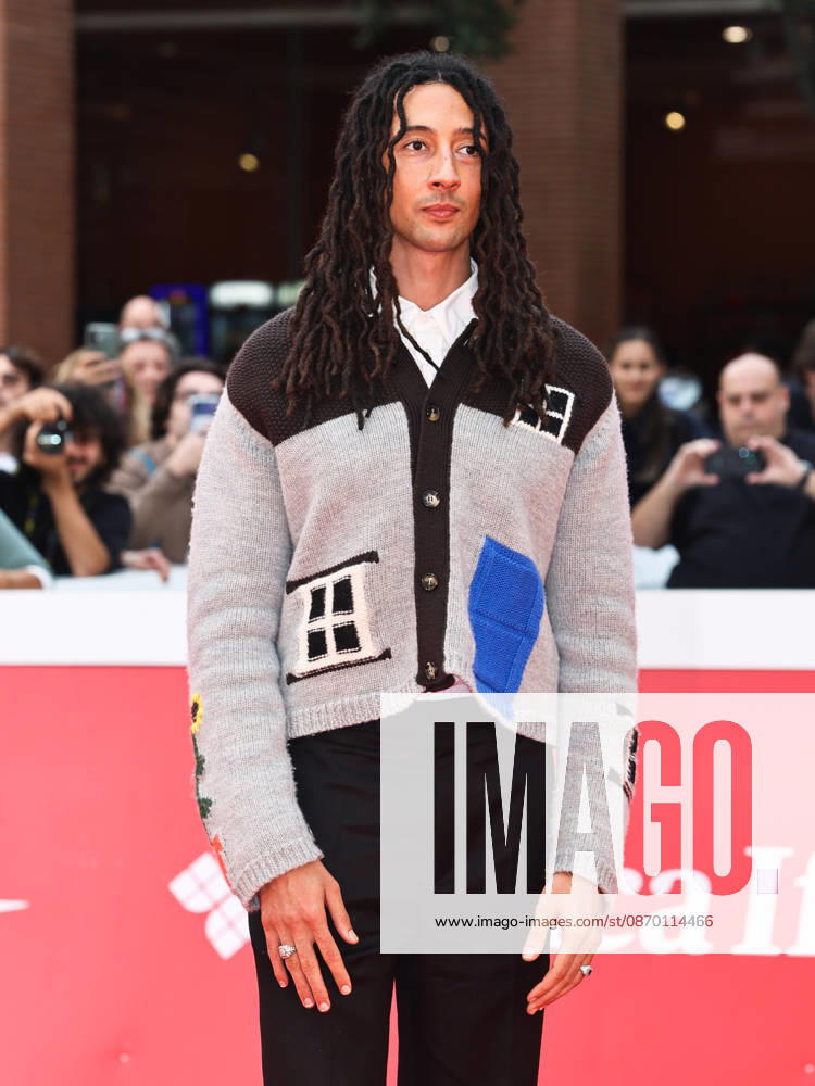 IPA89954347 - Rome, 2026 Film Festival - Night 8 - Red Carpet for the film *A MARE* In the photo: Ghali