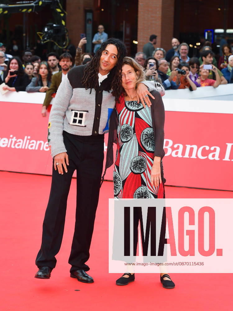 IPA89954073 - Rome, 2026 Film Festival - Night 8 - Red Carpet for the film *A MARE* In the photo: Ghali, Alessandra Cutolo