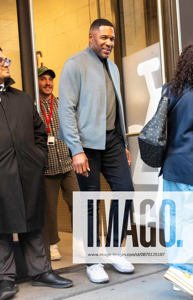 Michael Strahan Seen at ABC Studios NEW YORK, NY - OCTOBER 20: Michael Strahan seen at ABC Studios on October 20, 2026 in New York City. Credit: Camara Porter AdMedia