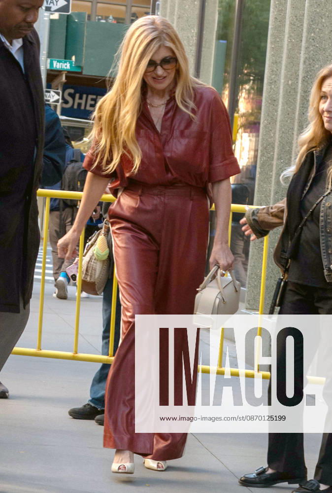 Connie Britton Seen at ABC Studios NEW YORK, NY - OCTOBER 20: Connie Britton seen at ABC Studios on October 20, 2026 in New York City. Credit: Camara Porter AdMedia