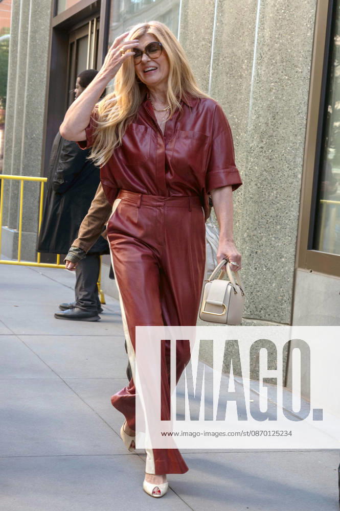 Connie Britton Seen at ABC Studios NEW YORK, NY - OCTOBER 20: Connie Britton seen at ABC Studios on October 20, 2026 in New York City. Credit: Camara Porter AdMedia