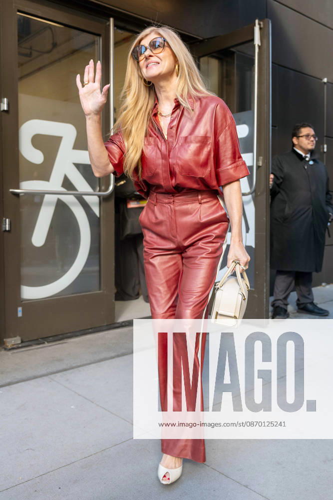 Connie Britton Seen at ABC Studios NEW YORK, NY - OCTOBER 20: Connie Britton seen at ABC Studios on October 20, 2026 in New York City. Credit: Camara Porter AdMedia