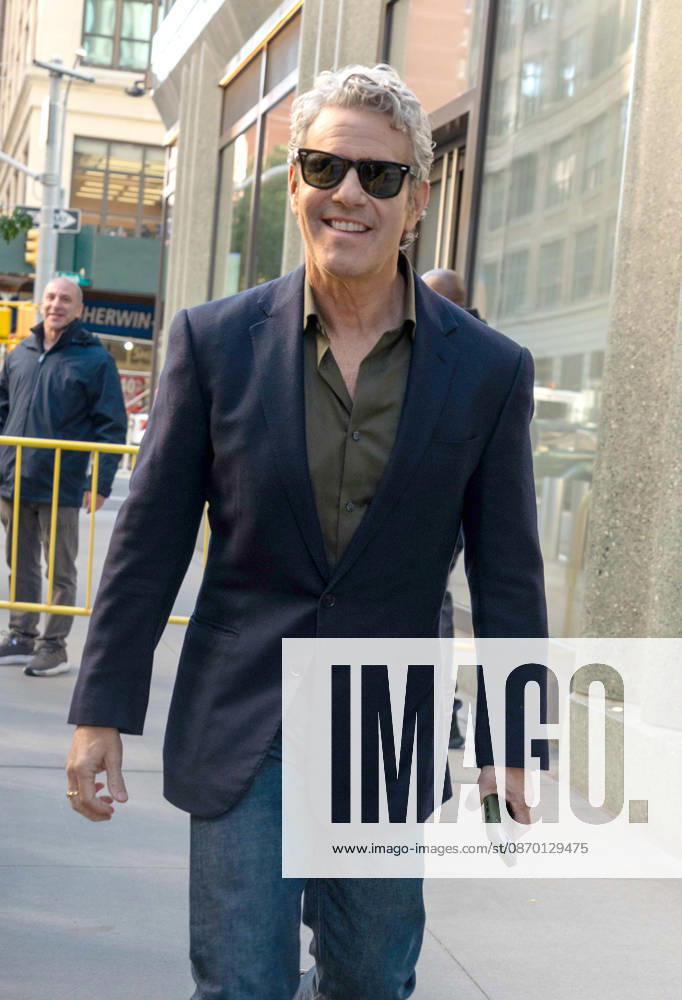 NEW YORK, NY - OCTOBER 20: Andy Cohen seen at ABC Studios on October 20, 2026 in New York City. Credit: Camara Porter New York City USA - ZUMAa123 20261020_zaa_a123_069