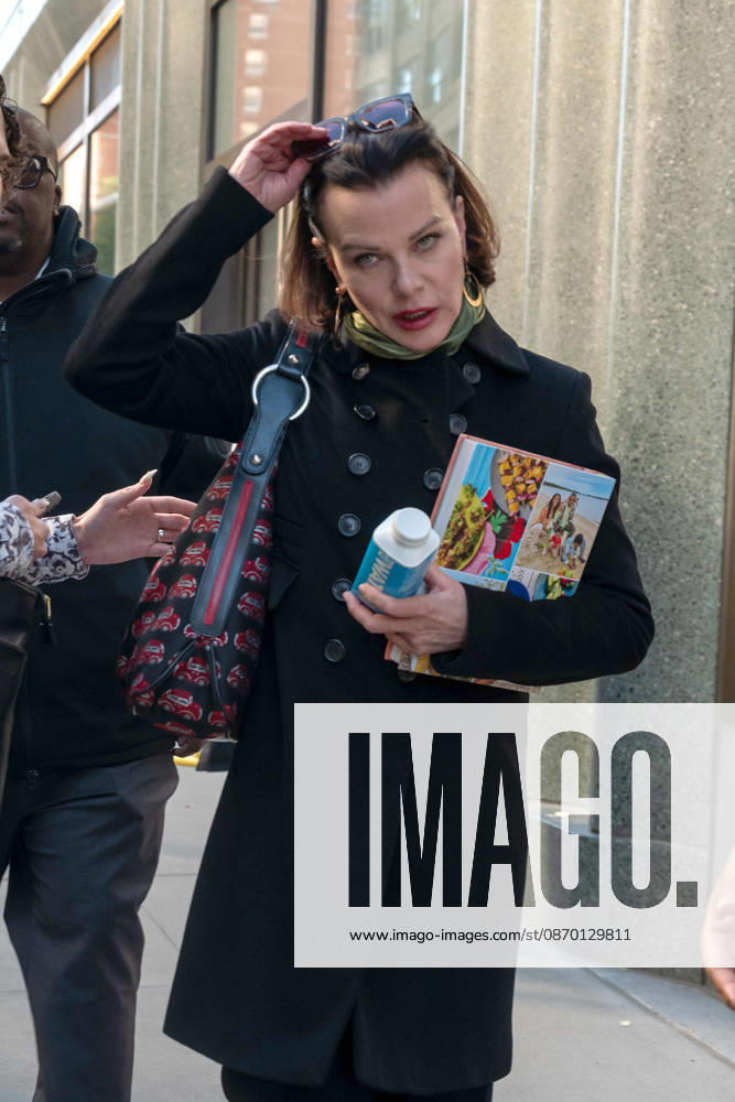 NEW YORK, NY - OCTOBER 20: Debi Mazar seen at ABC Studios on October 20, 2026 in New York City. Credit: Camara Porter New York City USA - ZUMAa123 20261020_zaa_a123_059