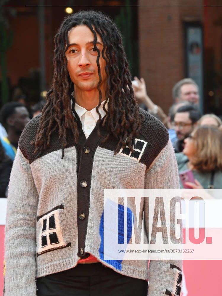 Italian rapper Ghali, attends the Red Carpet for the film A mare at the 2026 Rome Film Fest, held at the Auditorium Parco della Musica. Rome Italy - ZUMAs197 20261020_aaa_s197_274
