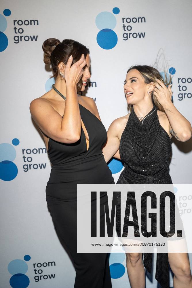(L-R) Ashley Graham and JoJo attend.the Room to Grow Gala at Ziegfeld Ballroom on October 20, 2026 in New York City. New York United States - ZUMAs197 20261020_aaa_s197_635