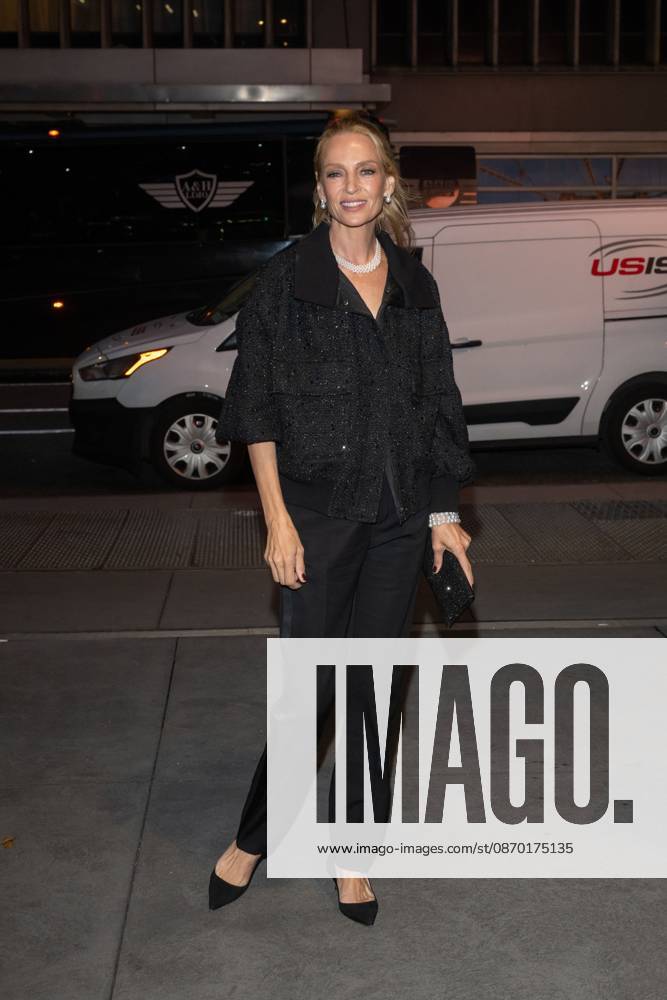 Room to Grow Gala, New York, USA - 20 Oct Uma Thurman attends the Room to Grow Gala at Ziegfeld Ballroom on October 20, 2026 in New York City. New York United States