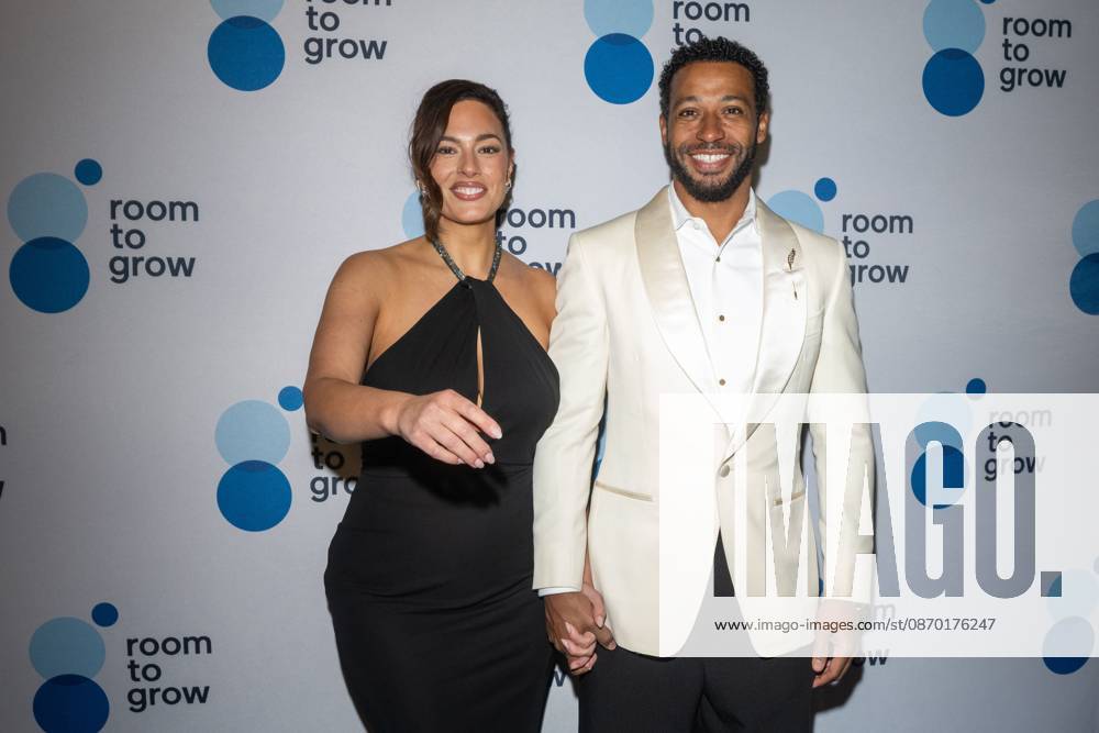 (L-R) Ashley Graham and Justin Ervin attend.the Room to Grow Gala at Ziegfeld Ballroom on October 20, 2026 in New York City. New York United States - ZUMAs197 20261020_aaa_s197_636