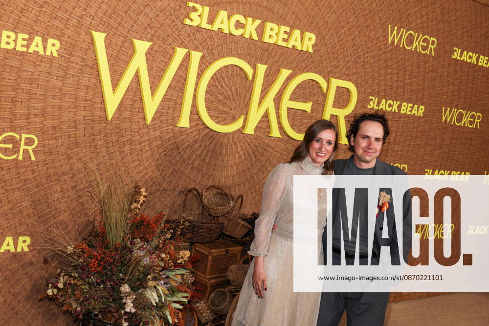 Los Angeles Premiere Of Black Bear s Wicker LOS ANGELES, CALIFORNIA, USA - OCTOBER 20: Eleanor Wilson and Alex Huston Fischer arrive at the Los Angeles Premiere Of Black Bear s Wicker held at the DGA Theater Complex at The Directors Guild of America on October 20, 2026 in Los Angeles, California, United States. Los Angeles DGA Theater Complex at The Directors Guild of America California United States