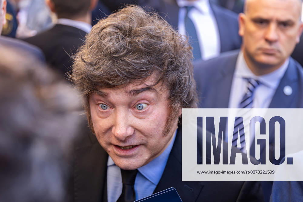 During his visit to Madrid, Argentine President Javier Milei lashes out at a journalist, saying: I cannot respect your brain. Madrid SPAIN - ZUMAl221 20261021_zip_l221_004