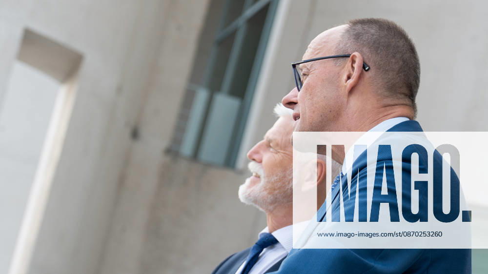 Bundeskanzler Friedrich Merz empfängt den Präsidenten der Tschechischen Republik, Petr Pavel, im Bundeskanzleramt;Tschechischer Präsident im Bundeskanzleramt, Berlin, Deutschland, Berlin Berlin Deutschland Bundeskanzleramt