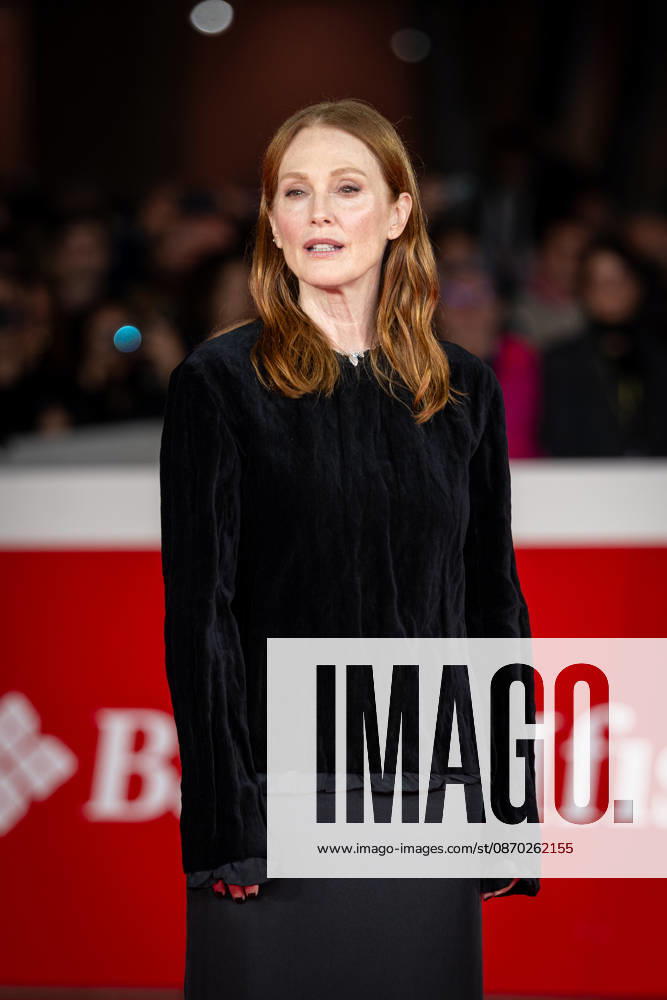 The Debut red carpet during the 21st Rome Film Festival at Auditorium Parco Della Musica in Rome, Italy on 21 October 2026. Julianne Moore attends the The Debut red carpet during the 21st Rome Film Festival at Auditorium Parco Della Musica in Rome, Italy on 21 October 2026., Credit:Stefano Costantino TTL Stefano Costantino Avalon Italy, Rome