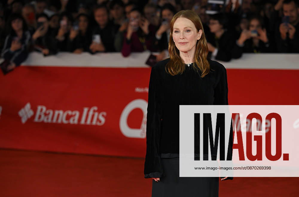 Italy: Romacinemafest 2026 Julianne Moore on the Red carpet movie The Debut during Roma cinema fest 2026. Rome (Italy), October 21st, 2026, Imago-Images Emmefoto