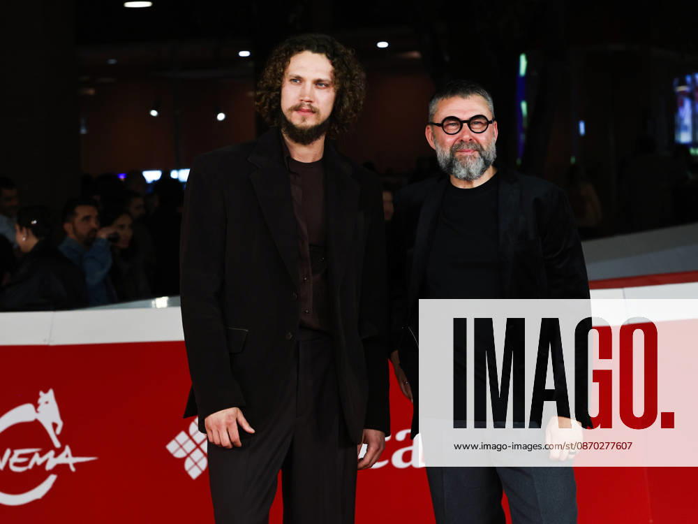 IPA90001026 - Rome, 2026 Film Festival Night 9 Red carpet for the film Uļa (Ulya) Pictured: Viesturs KairiÅ¡s, KÄrlis Arnolds Source