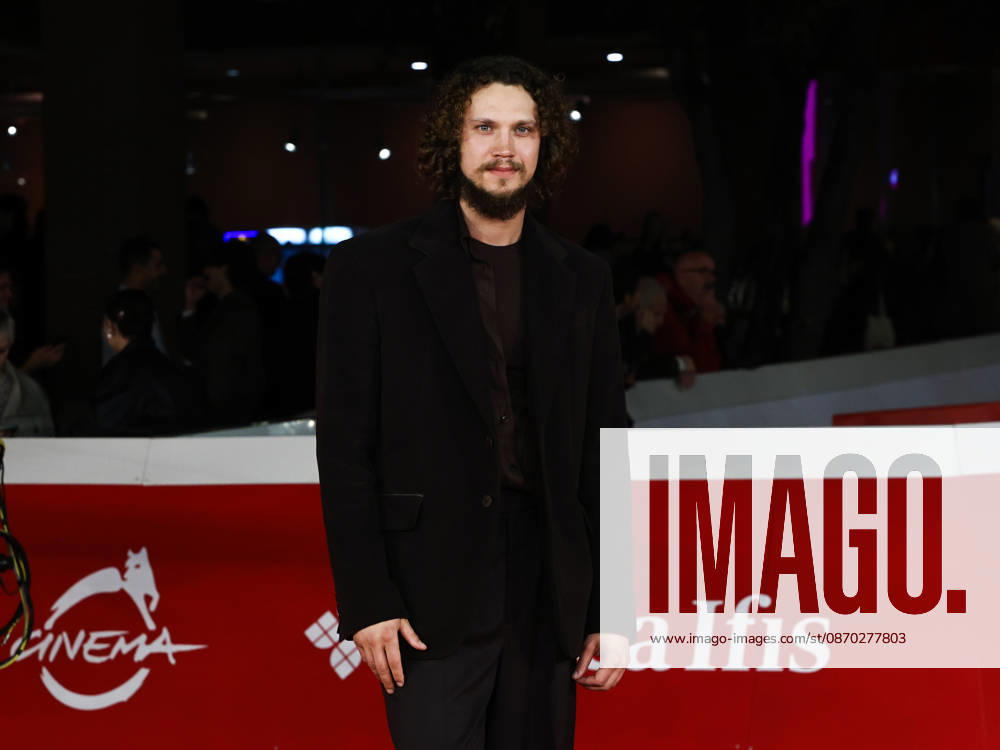 IPA90000995 - Rome, 2026 Film Festival Evening 9 Red carpet for the film Uļa (Ulya) Pictured: KÄrlis Arnolds Avots