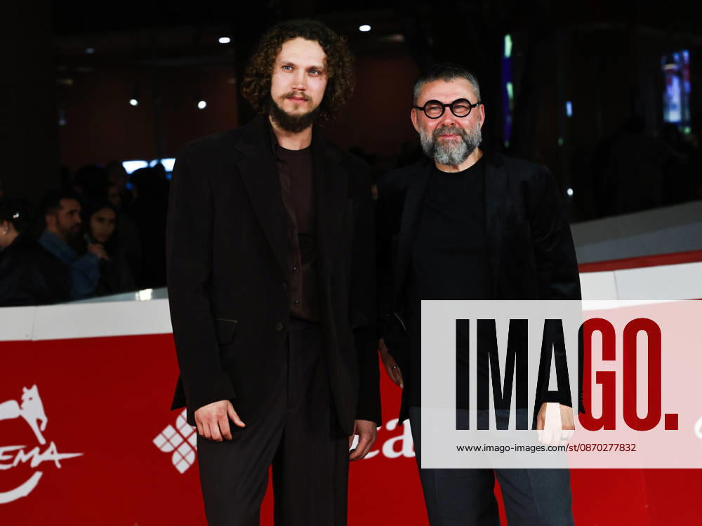 IPA90001019 - Rome, 2026 Film Festival Evening 9 Red carpet for the film Uļa (Ulya) Pictured: Viesturs KairiÅ¡s, KÄrlis Arnolds Source
