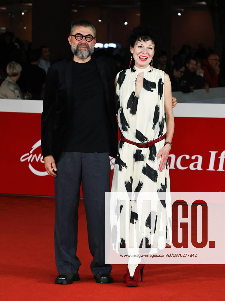 IPA90001033 - Rome, 2026 Film Festival Night 9 Red carpet for the film Uļa (Ulya) Pictured: Viesturs KairiÅ¡s, Ieva JurjÄne