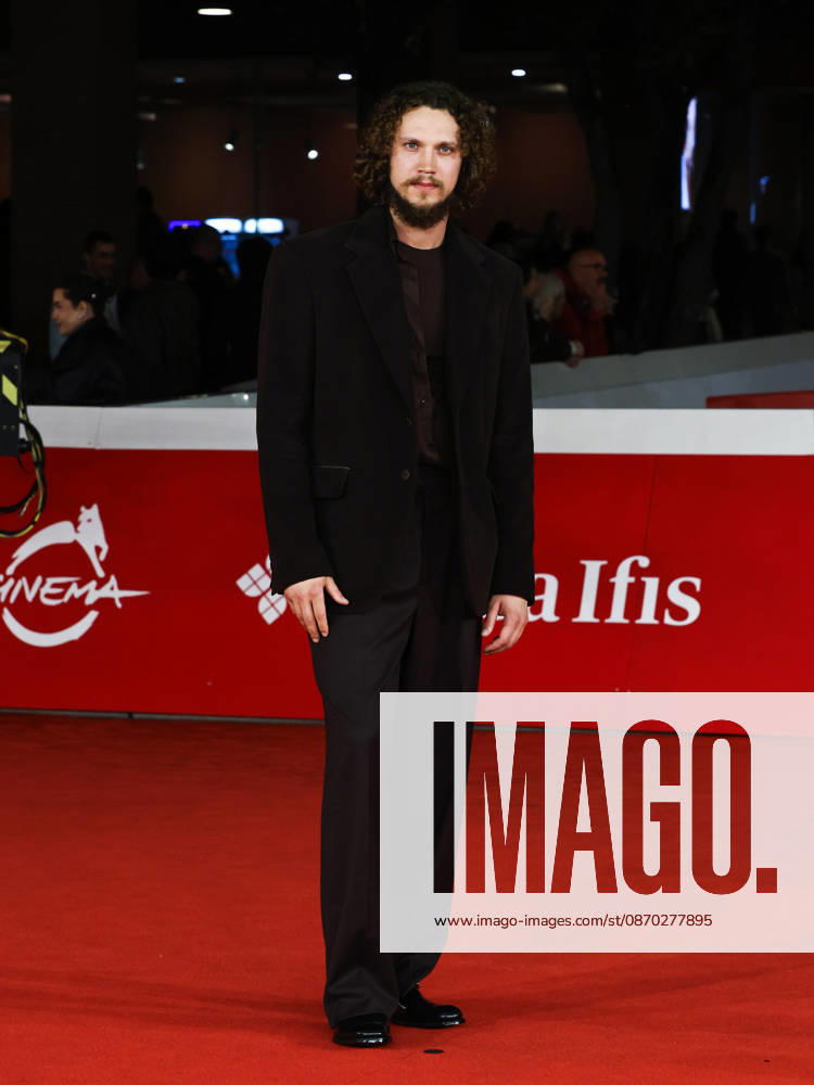 IPA90000987 - Rome, 2026 Film Festival Evening 9 Red carpet for the film Uļa (Ulya) Pictured: KÄrlis Arnolds Avots