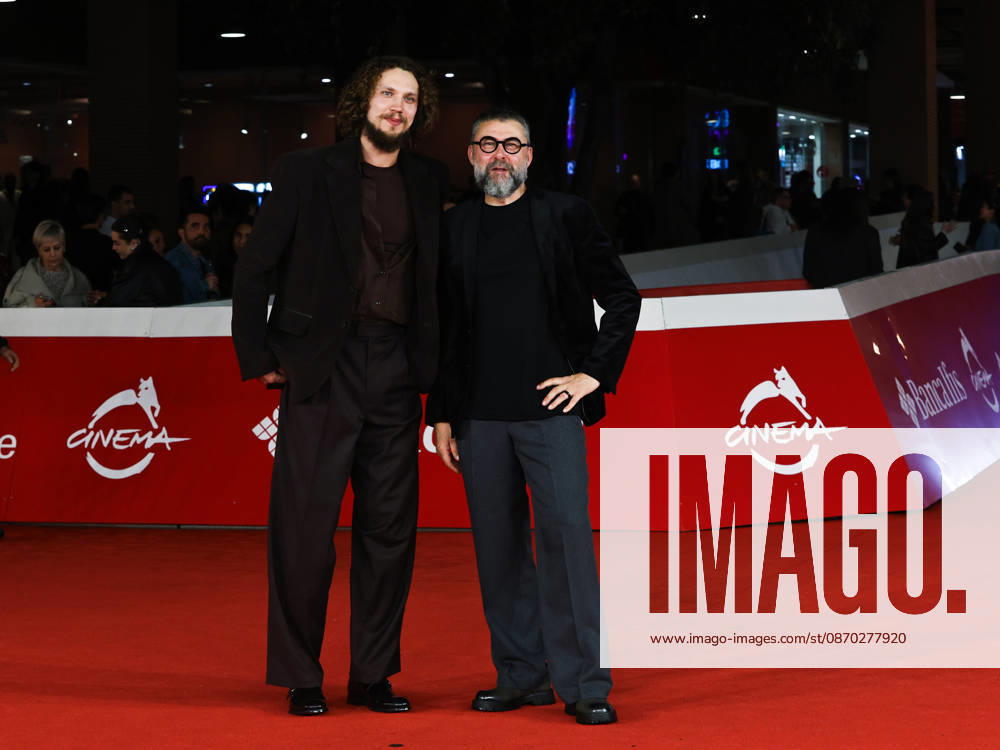 IPA90001015 - Rome, 2026 Film Festival Evening 9 Red carpet for the film Uļa (Ulya) Pictured: Viesturs KairiÅ¡s, KÄrlis Arnolds Source
