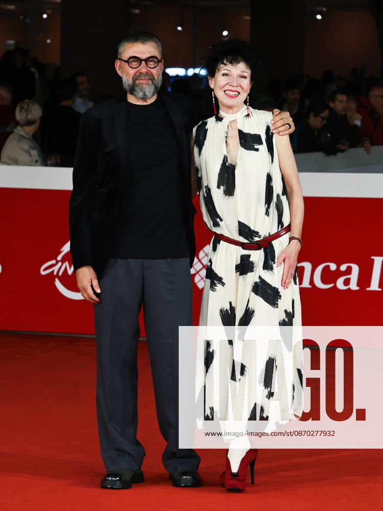 IPA90001029 - Rome, 2026 Film Festival Night 9 Red carpet for the film Uļa (Ulya) Pictured: Viesturs KairiÅ¡s, Ieva JurjÄne