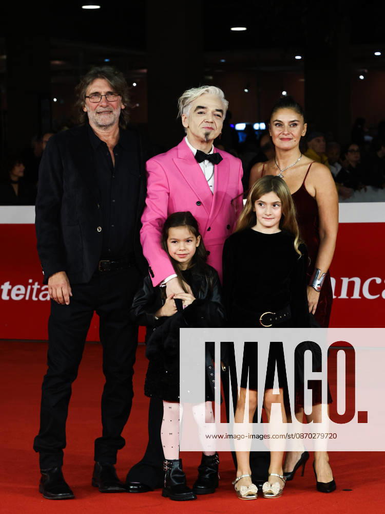 IPA90002176 - Rome, 2026 Film Festival Evening 9 Red carpet for the film Non Importa Dove Pictured: Francesco Fei, Morgan, Consuelo Moschella, Alessandra Cataldo