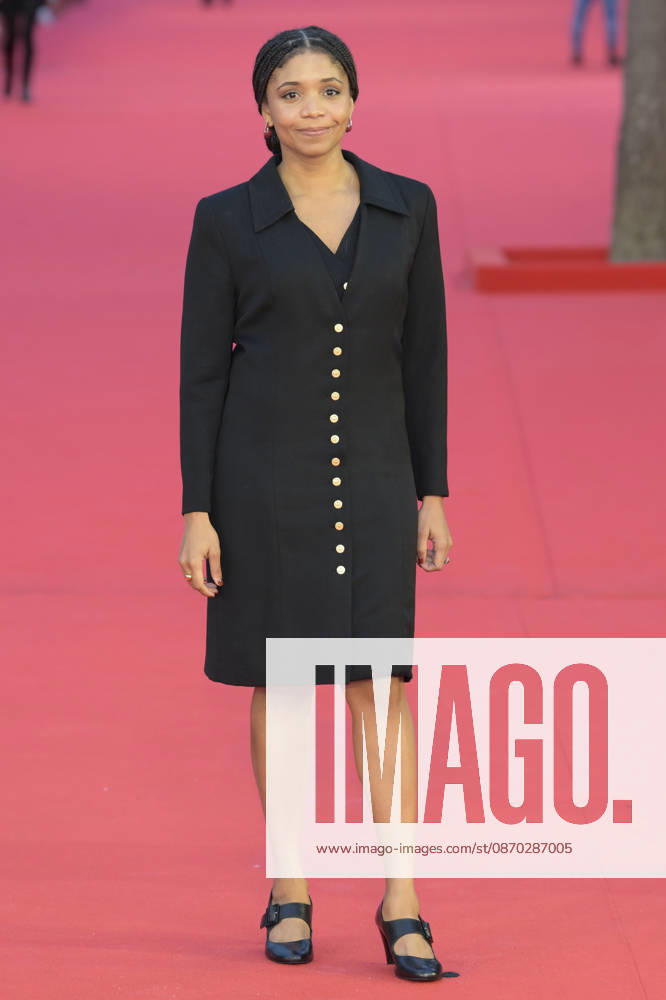 Olive Nwosu attends the red carpet of the film Lady at the 2026 Rome Film Fest, held at the Auditorium Parco della Musica. Rome Italy - ZUMAs197 20261021_aaa_s197_352