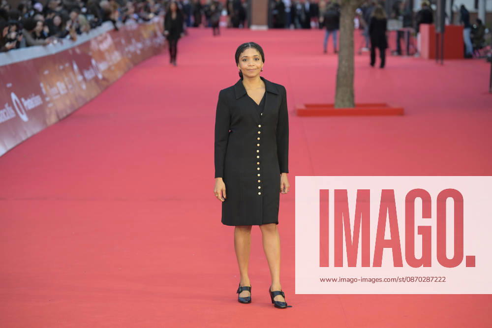 Olive Nwosu attends the red carpet of the film Lady at the 2026 Rome Film Fest, held at the Auditorium Parco della Musica. Rome Italy - ZUMAs197 20261021_aaa_s197_339