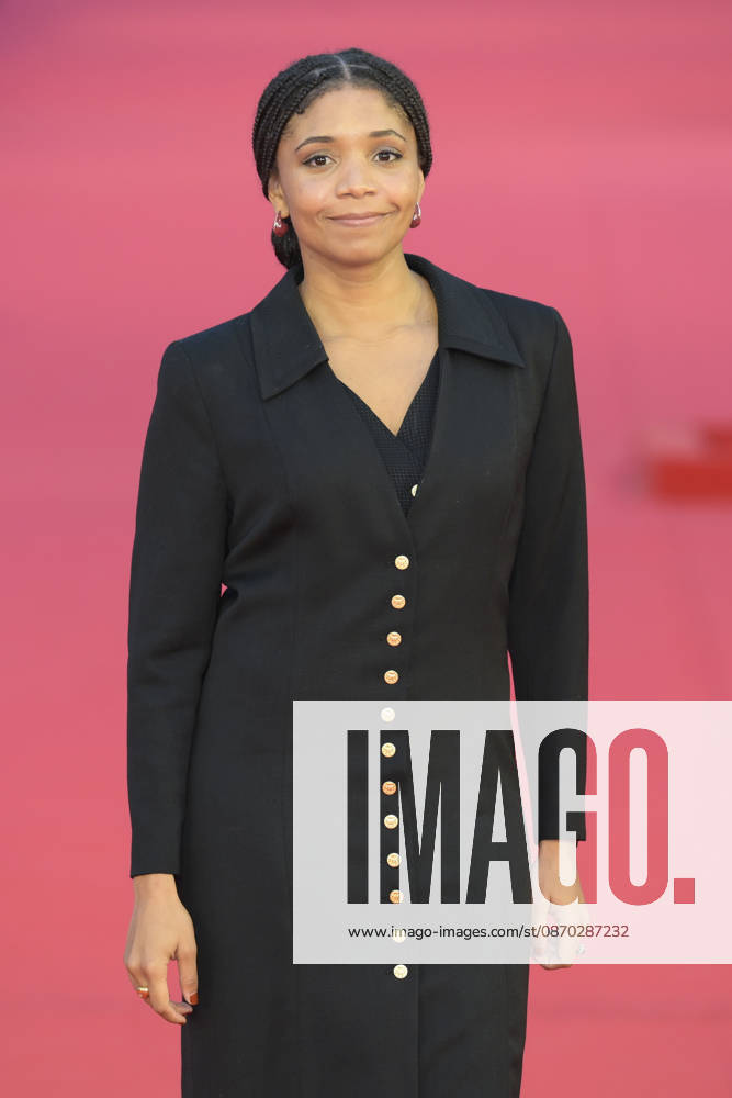 Olive Nwosu attends the red carpet of the film Lady at the 2026 Rome Film Fest, held at the Auditorium Parco della Musica. Rome Italy - ZUMAs197 20261021_aaa_s197_343