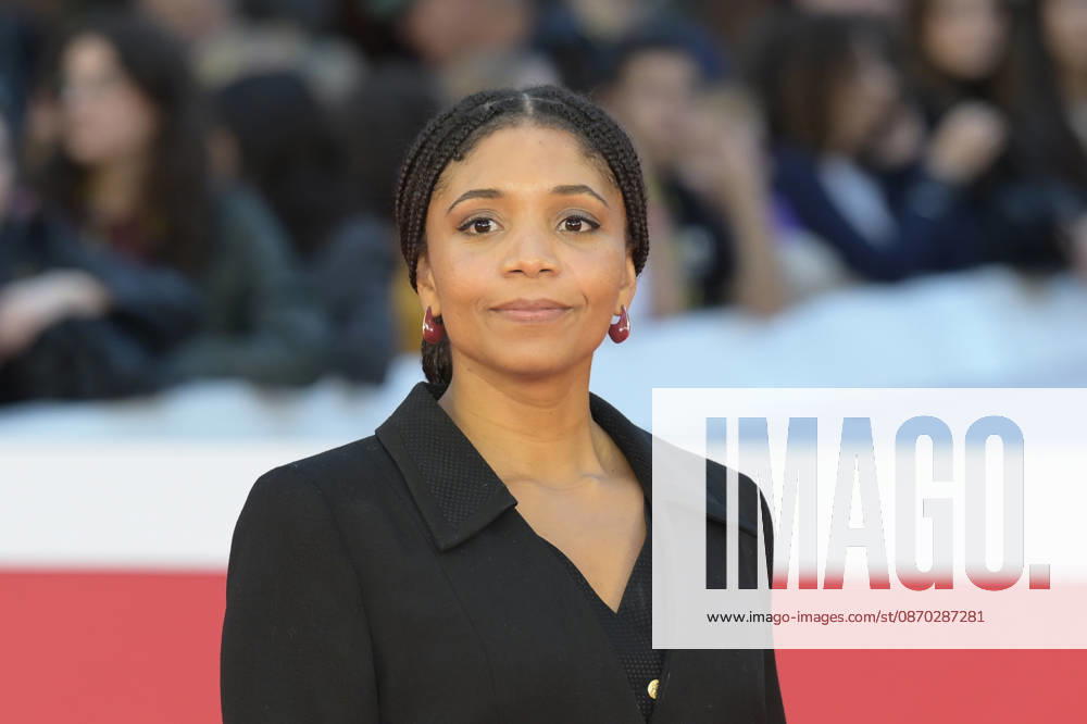 Olive Nwosu attends the red carpet of the film Lady at the 2026 Rome Film Fest, held at the Auditorium Parco della Musica. Rome Italy - ZUMAs197 20261021_aaa_s197_363