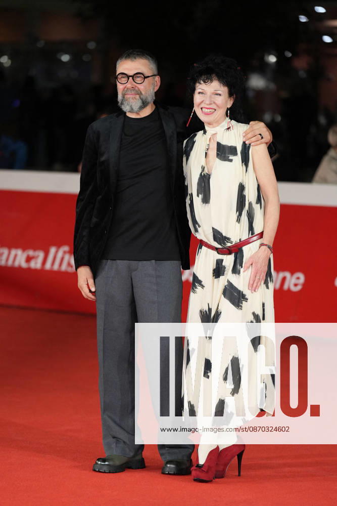21st Rome Film Fest - Ula Screening Latvian actors Viesturs Kairiss and Ieva Jurjane attend the red carpet premiere of the film Ula (Ulya) during the 21st Rome Film Fest in Rome, Italy on October 21, 2026. Photo by Andrea Bracaglia ABACAPRESS.COM Rome Italy Italy