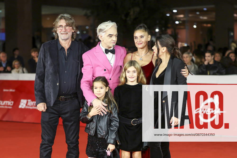 Morgan wears Richmond with his daughters and wife Alessandra Cataldo during the red carpet of the film Non Importa Dove on the occasion of the 21st edition of the Rome Film Fest, at the Auditorium Parco della Musica in Rome, 22 10 2026 Rome Italy - ZUMAa289 20261021_zia_a289_403