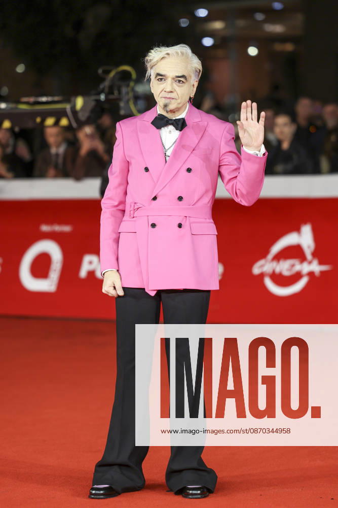 Morgan wears Richmond during the red carpet of the film Non Importa Dove on the occasion of the 21st edition of the Rome Film Fest, at the Auditorium Parco della Musica in Rome, 22 10 2026 Rome Italy - ZUMAa289 20261021_zia_a289_416