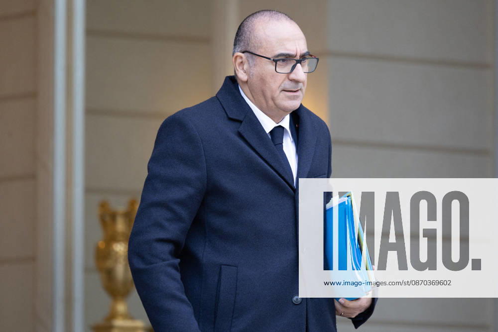 Weekly Cabinet Meeting - Paris Interior Minister Laurent Nunez leaves after attending the weekly cabinet meeting at the Elysee Palace in Paris on October 22, 2026. Photo by Raphael Lafargue ABACAPRESS.COM Paris France