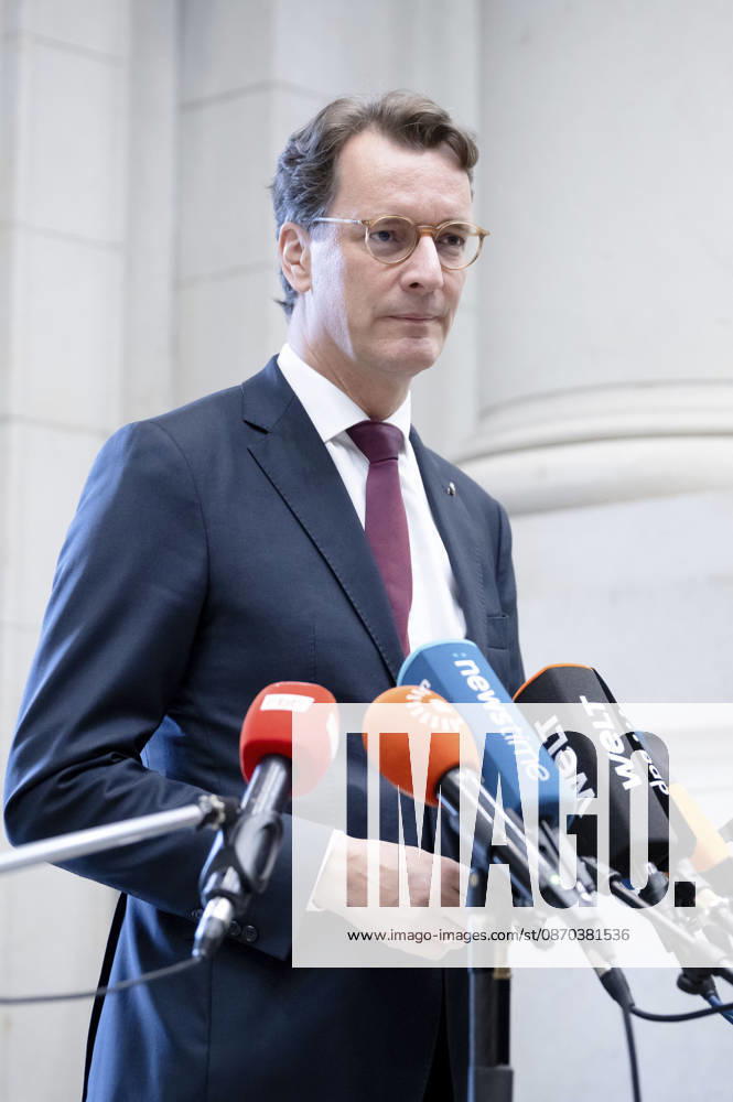 Hendrik Wüst bei der Ministerpräsidentenkonferenz mit den Regierungschefinnen und -chefs der Bundesländer im Bundesrat. Berlin