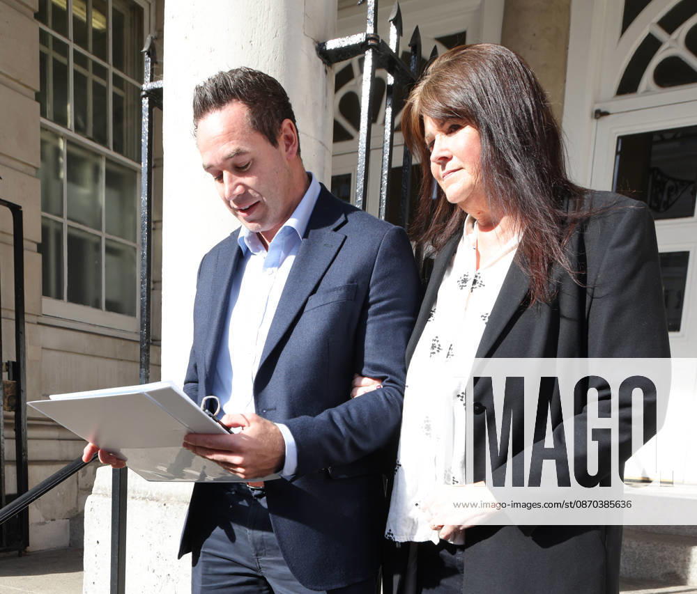 Kieran Hayler 22.10.2026. Kieran Hayler ex husband of Katie Price, looks happy after his not guilty verdict as he leaves Lewes Crown Court this afternoon., with his mother Wendy.