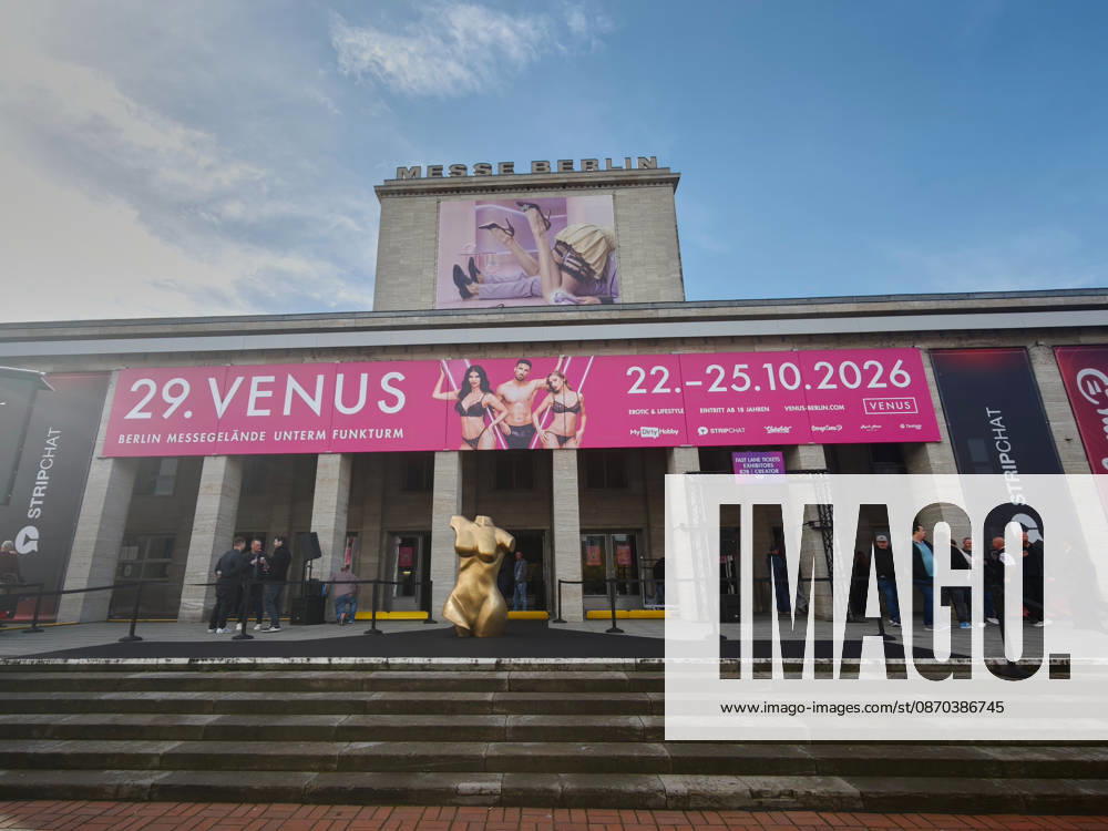 Eroeffnung der 29. Erotikmesse VENUS auf der Messe Berlin am 22.10.2026. 29.VENUS