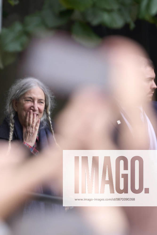 Patti Smith attended a tribute in her honour where more than 3,000 people sang along to People Have the Power at Fabrica de Armas de La Vega on October 22, 2026 in Oviedo, Spain Oviedo Spain - ZUMAg15_ 20261022_zaf_g15_042