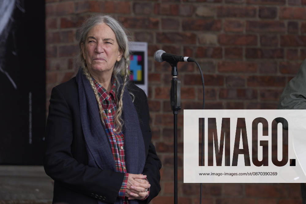 Patti Smith attended a tribute in her honour where more than 3,000 people sang along to People Have the Power at Fabrica de Armas de La Vega on October 22, 2026 in Oviedo, Spain Oviedo Spain - ZUMAg15_ 20261022_zaf_g15_046