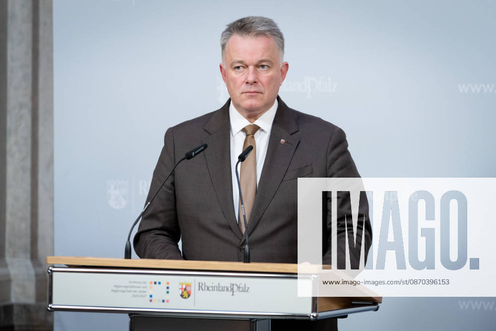 Konferenz der Regierungschefinnen und Regierungschefs, MPK Konferenz der Regierungschefinnen und Regierungschefs der Länder, Berlin, Bundesrat, MPK Ministerpräsident, Gordon Schnieder Berlin Berlin GER