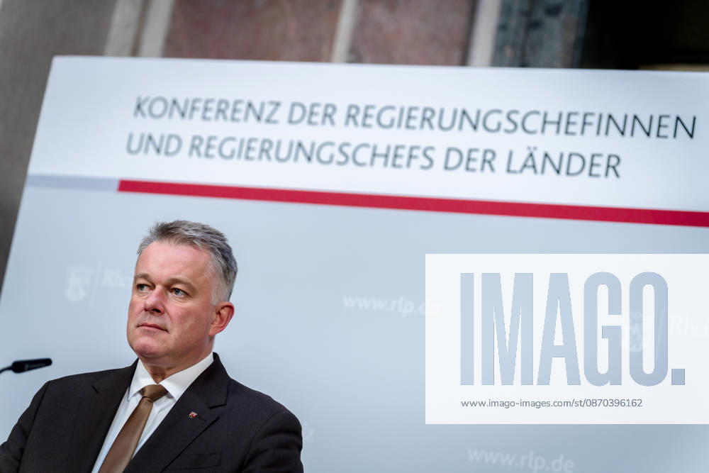 Konferenz der Regierungschefinnen und Regierungschefs, MPK Konferenz der Regierungschefinnen und Regierungschefs der Länder, Berlin, Bundesrat, MPK Ministerpräsident, Gordon Schnieder Berlin Berlin GER