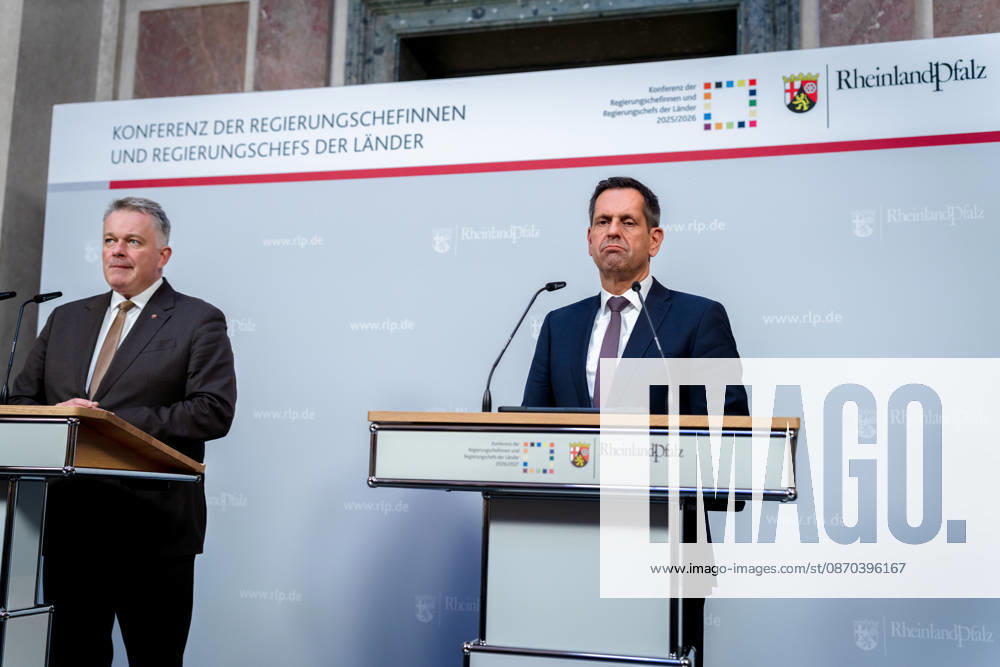 Konferenz der Regierungschefinnen und Regierungschefs, MPK Konferenz der Regierungschefinnen und Regierungschefs der Länder, Berlin, Bundesrat, MPK Ministerpräsident, Olaf Lies Ministerpräsident, Gordon Schnieder Berlin Berlin GER
